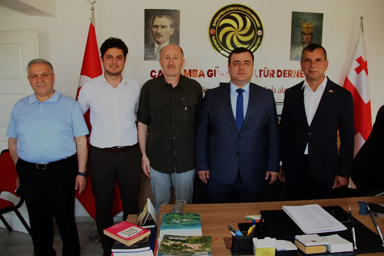 Çarşamba Gürcü Derneğinde veda buluşması