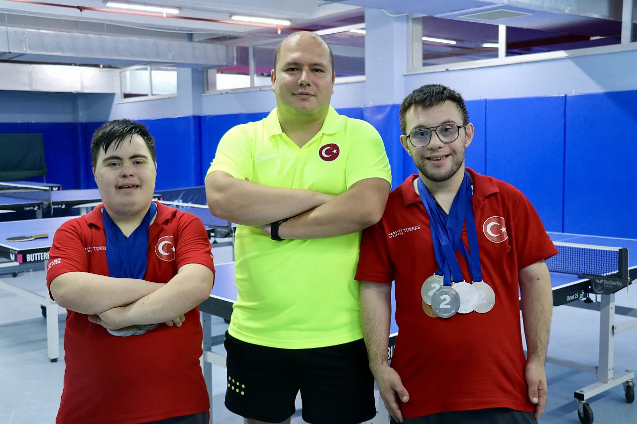 Down Sendromlu Milli Sporculardan Dünya Şampiyonası Yolunda Büyük Azim