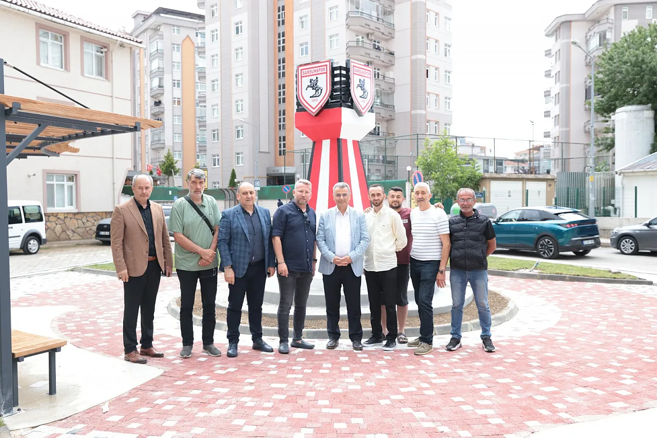 Samsunspor Parkı Derebahçe'de Açıldı