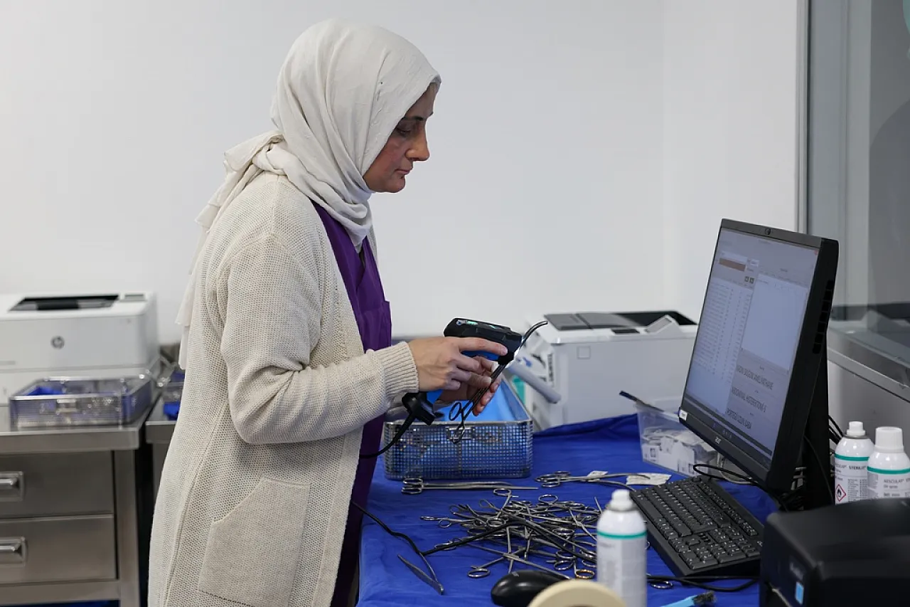 OMÜ Tıp Fakültesi Hastanesi'nde merkezi sterilizasyon birimi yenilendi