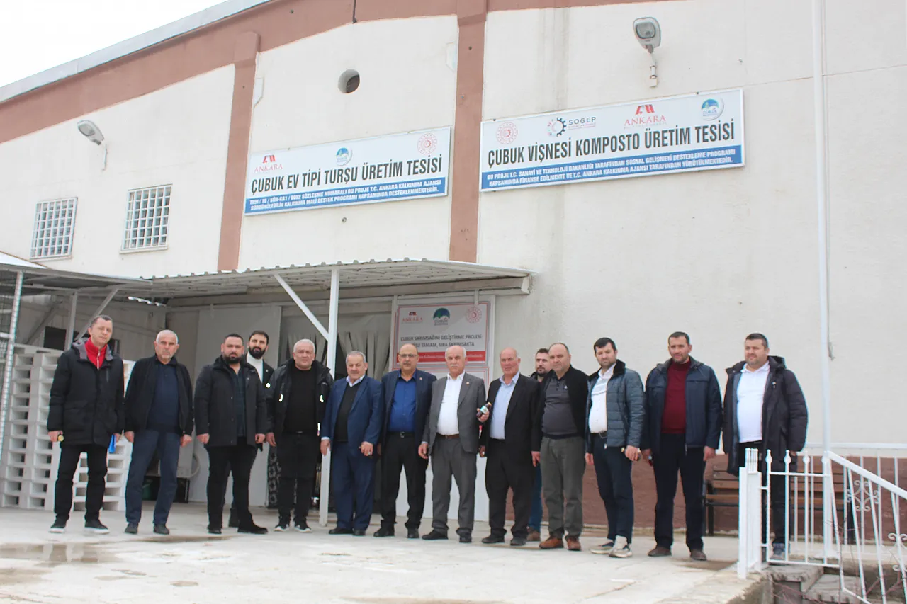 Bafra'da kurulacak turşu fabrikası için Ankara'ya çıkarma yapıldı !