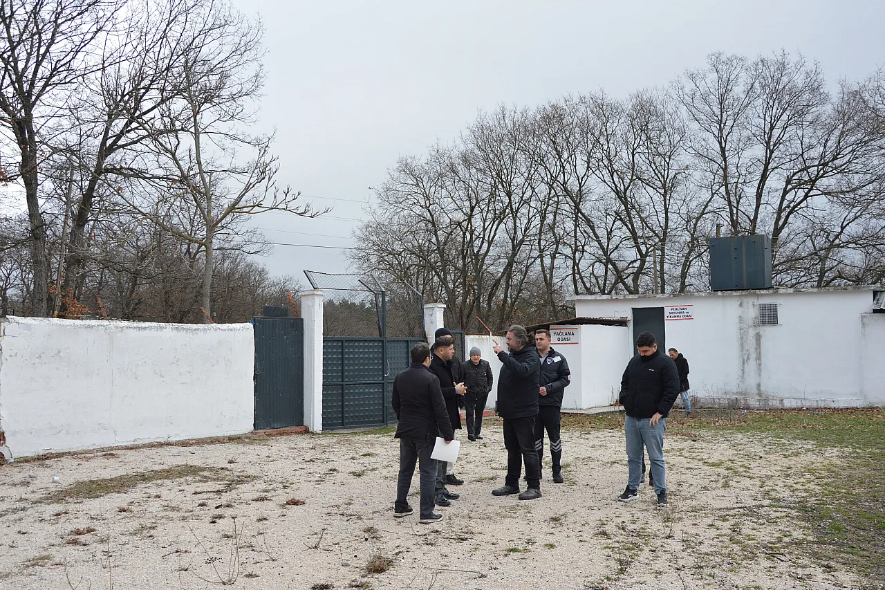 Havza'da er meydanı yenileniyor : incelemeler yapıldı başkanla görüşüldü