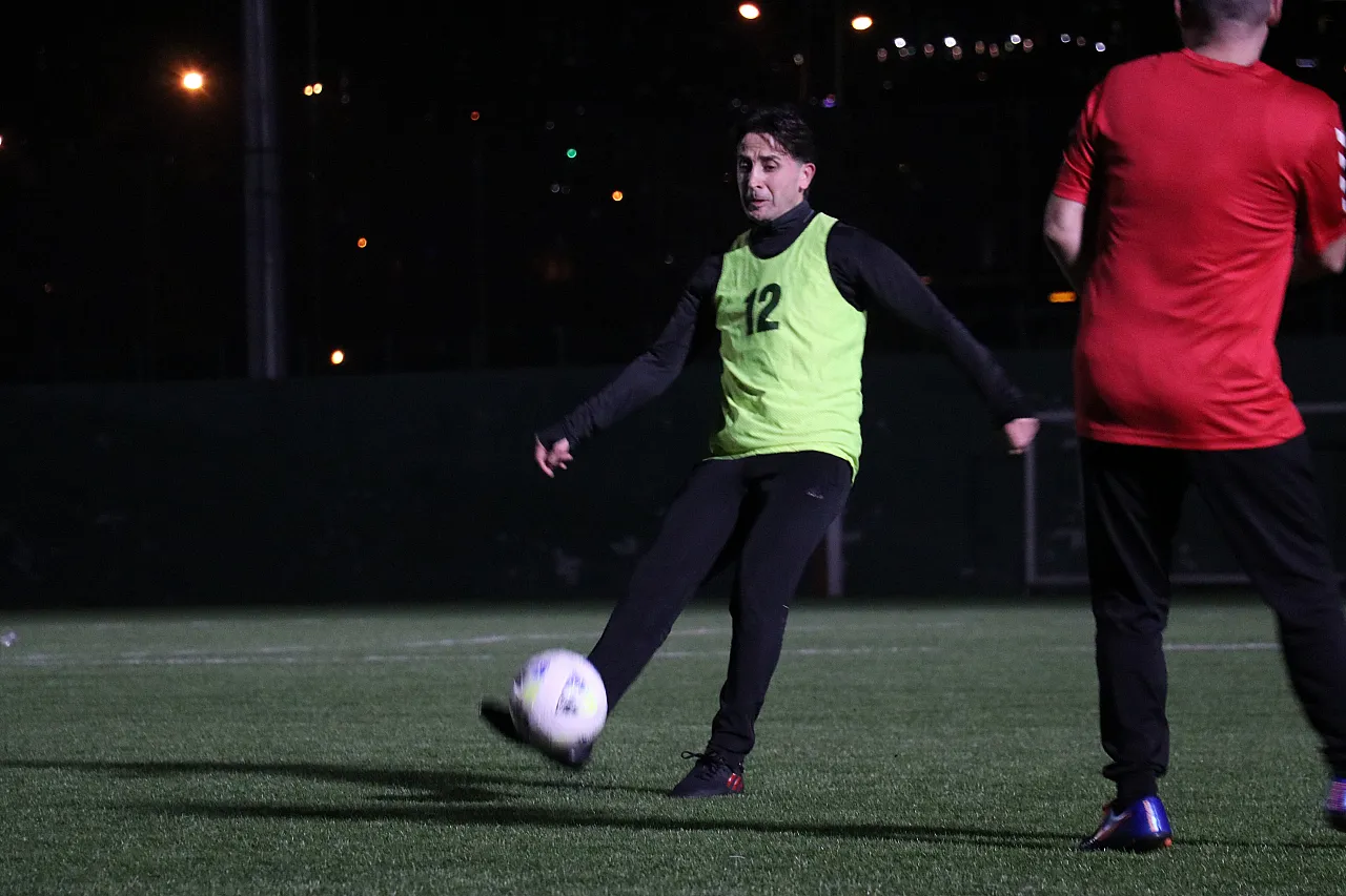 Samsunspor'un eski yıldızları bağımlılıkla mücadele için sahaya çıktı