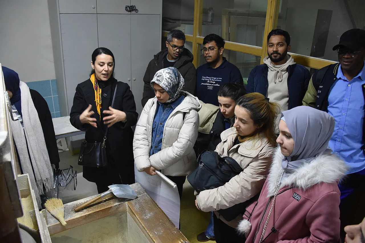 Trabzon'da yabancı öğrenciler türk mutfağına hayran kaldı