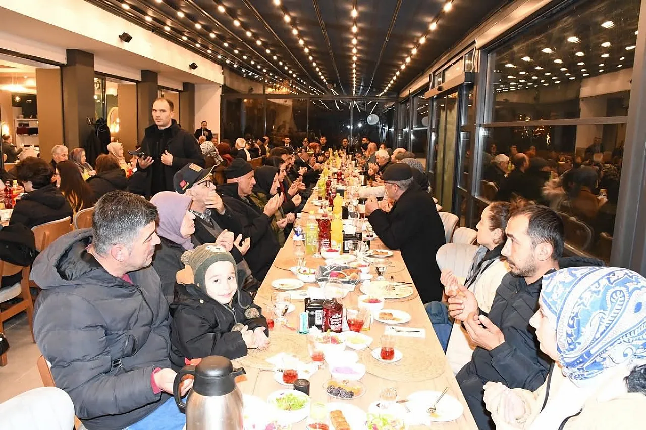 Alaçam'da şehit ve gazi aileleri onuruna iftar programı düzenlendi