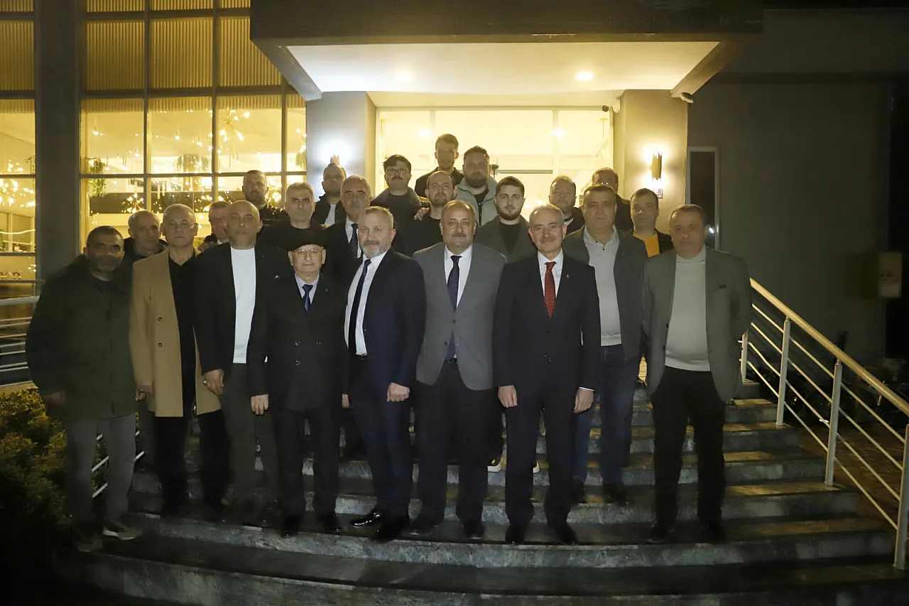 Çarşamba'da esnaflar iftarda buluştu