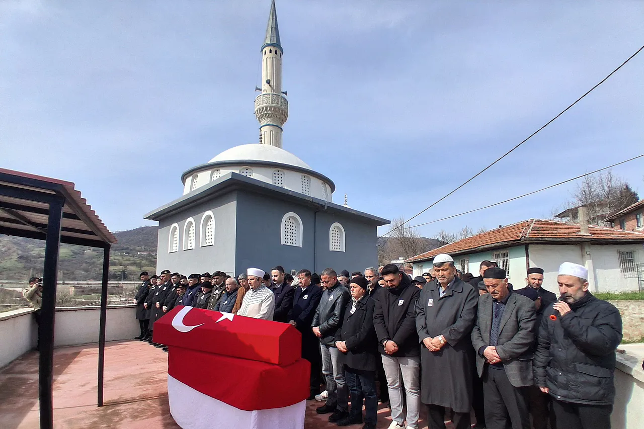 Samsun'da Kıbrıs Gazisi askeri törenle uğurlandı