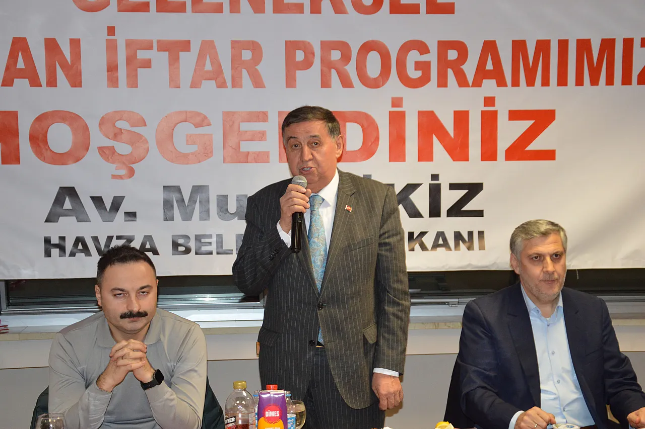 Havza'da birlik beraberlik iftarı