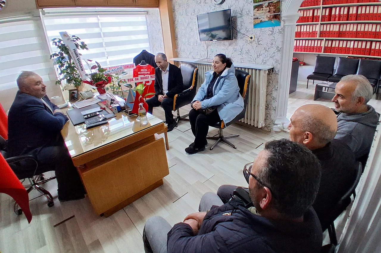 Havza'da Vergi Haftası'nda esnaf odalarına ziyaret