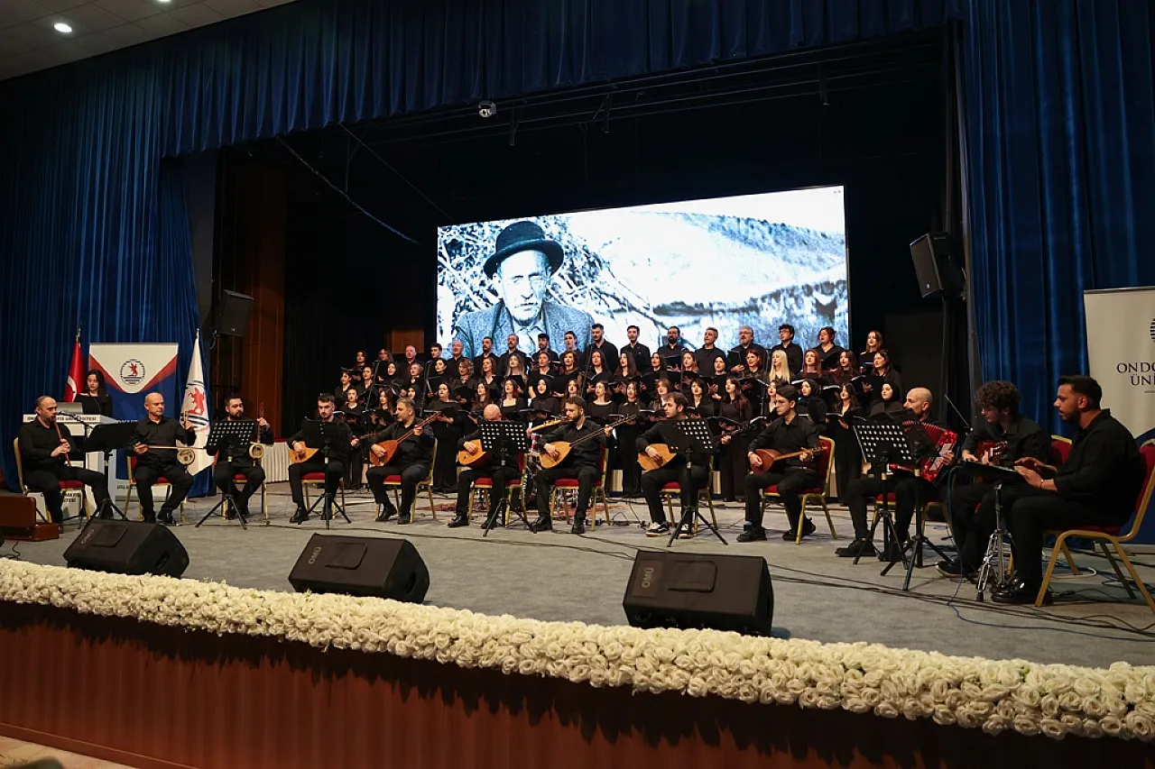 Aşık Veysel, OMÜ'de eserleriyle anıldı