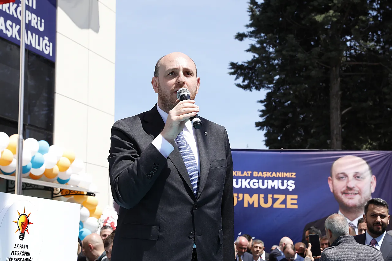 AK Parti Vezirköprü İlçe Başkanlığı Hizmete Açıldı
