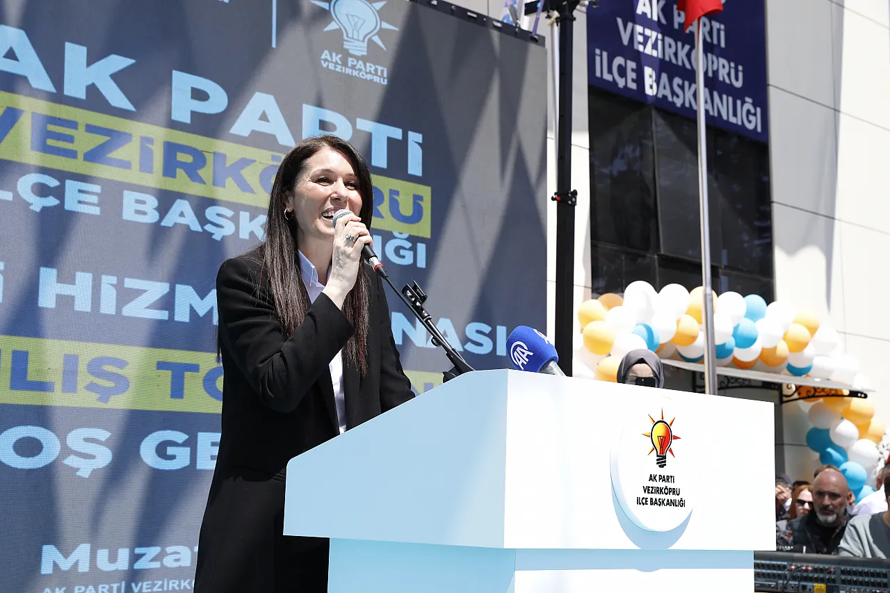 AK Parti Vezirköprü İlçe Başkanlığı Hizmete Açıldı