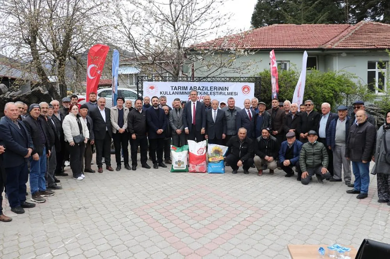 Samsun'da üreticiye tohum desteği