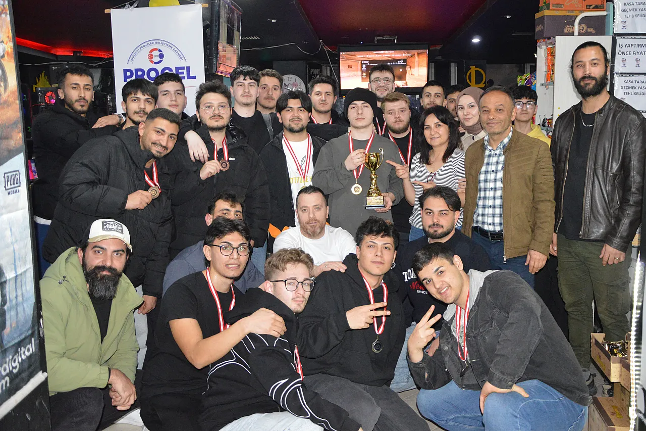 Havza'da e-spor heyecanı