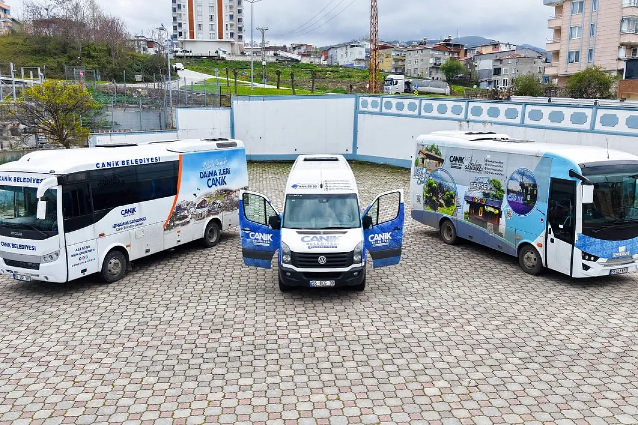Canik'te ücretsiz sporcu servisiyle gençler spor eğitimlerine ulaştırılıyor