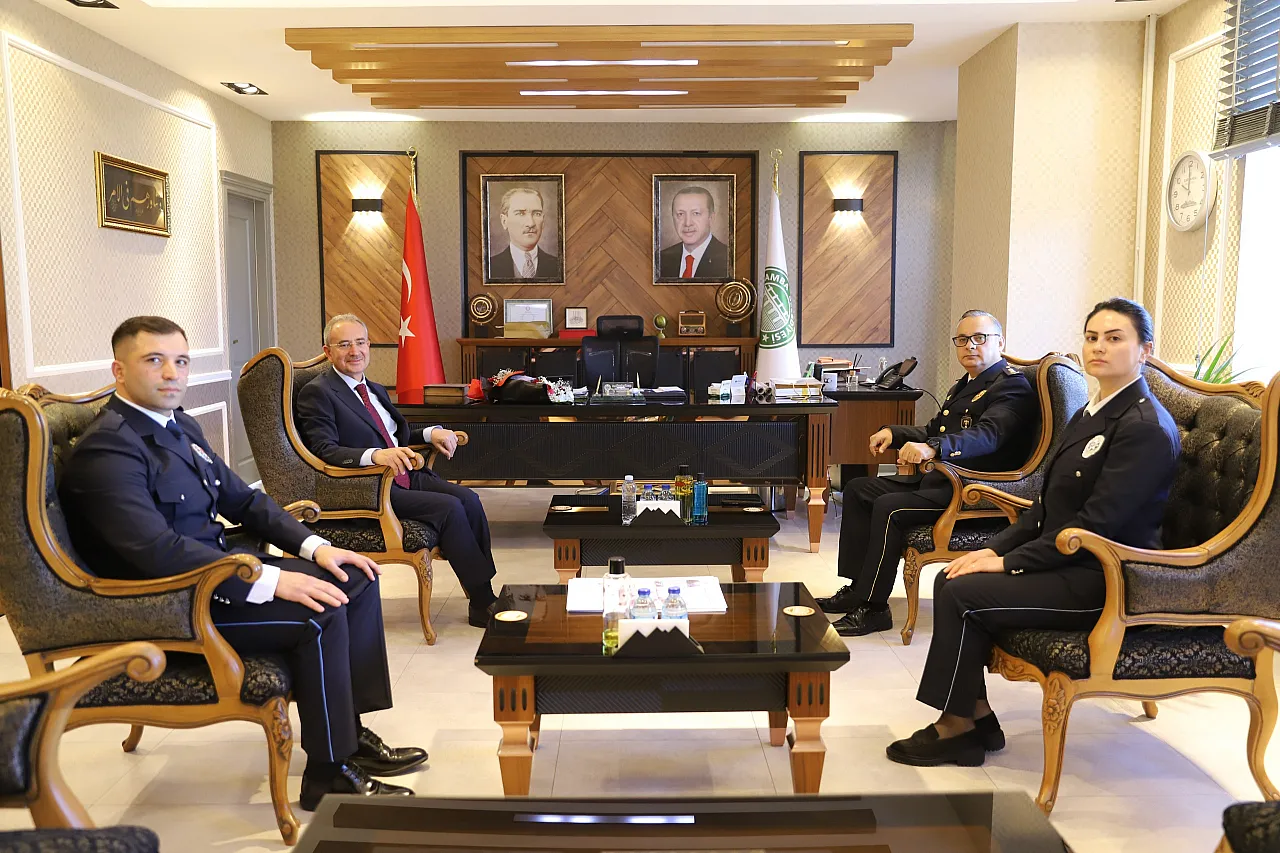 Başkan Dündar'a Polis Haftası ziyareti