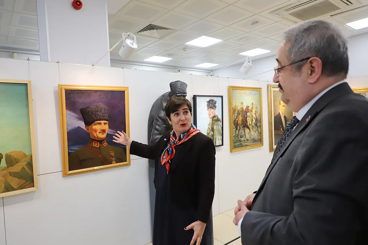 Çarşamba'da 'Herkes İçin Sanat: Anadolu Sergisi' açıldı