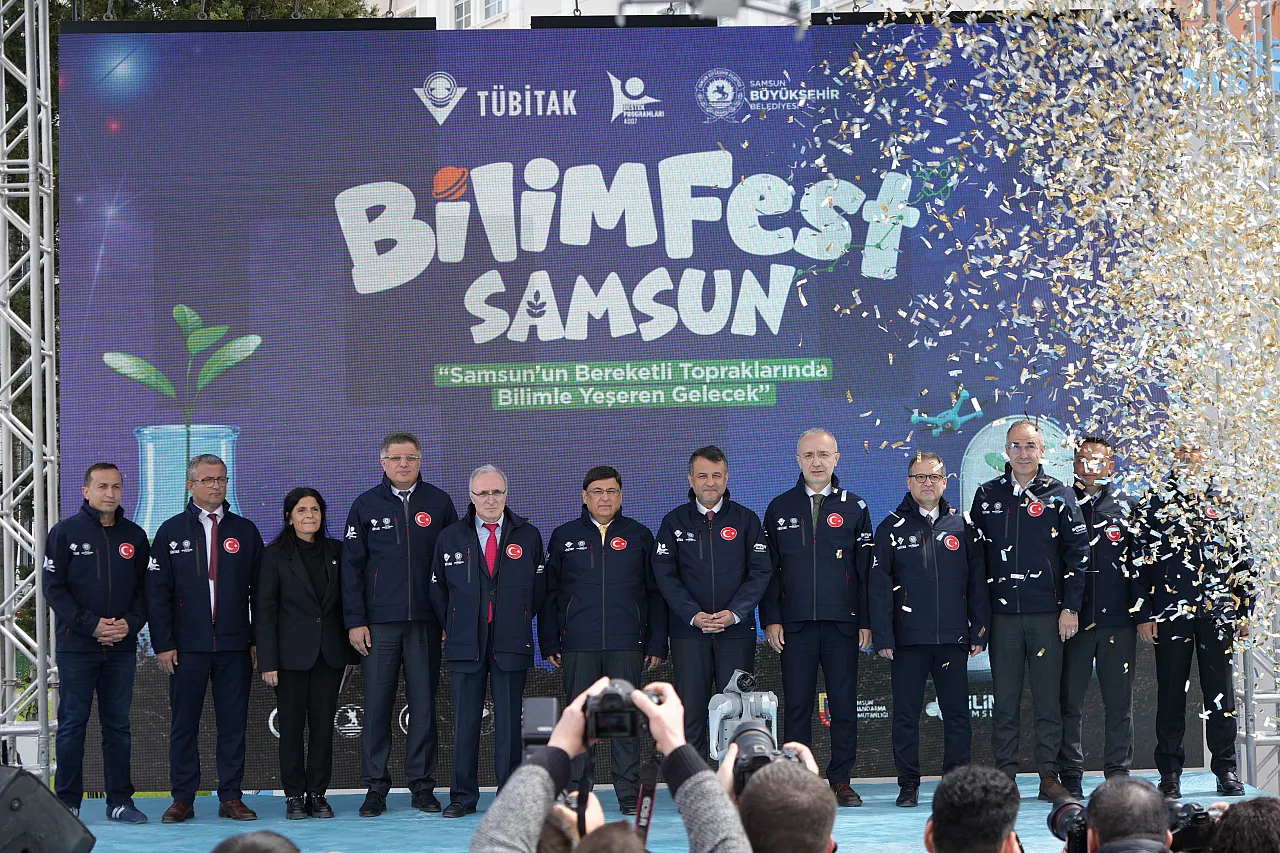 BİLİMFEST Samsun 2026, yoğun katılımla başladı