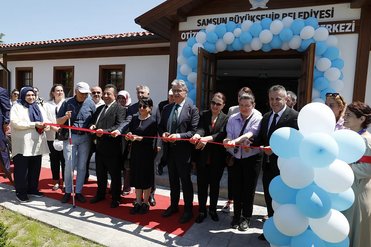 Samsun'da özel gereksinimli bireyler için yeni hizmet alanı