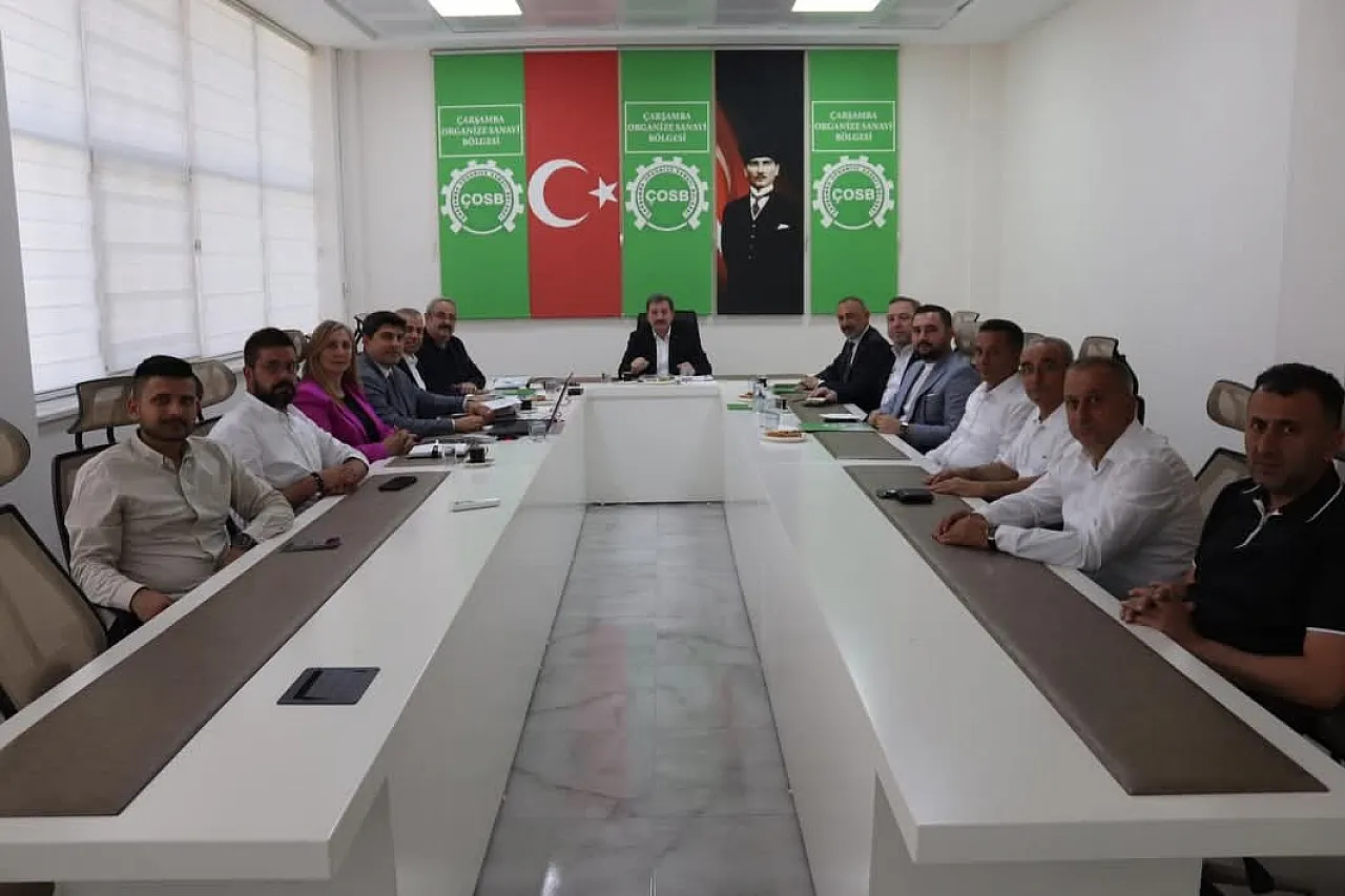 Çarşamba OSB'nin ilk 6 aylık performansı değerlendirildi