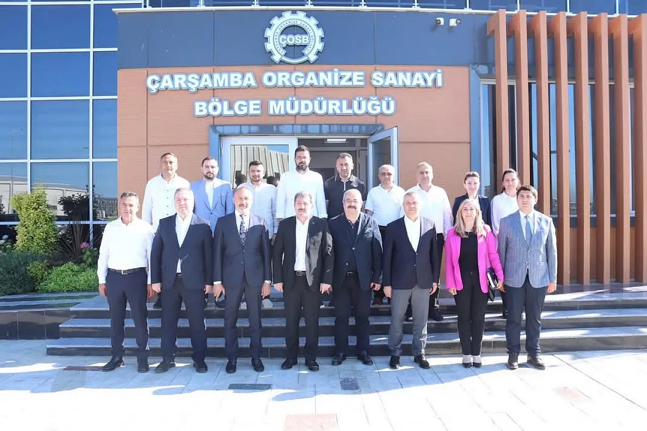 Çarşamba OSB'nin ilk 6 aylık performansı değerlendirildi