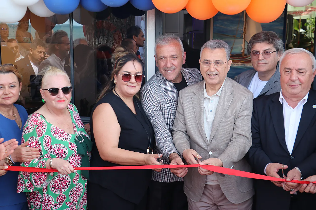 Atakum Yelken Spor Kulübü'nün yeni tesisi törenle açıldı