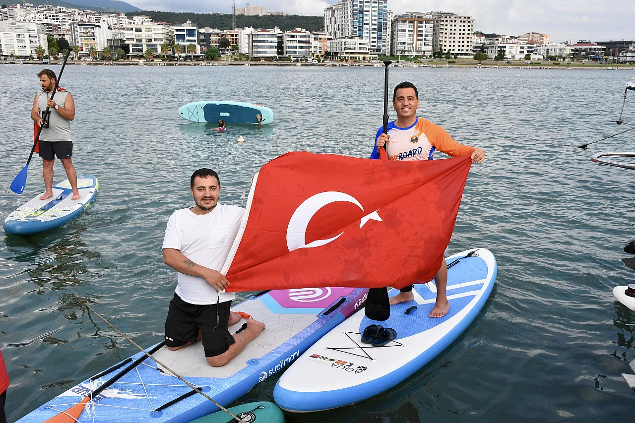 Milli maçı Karadeniz'den izlediler
