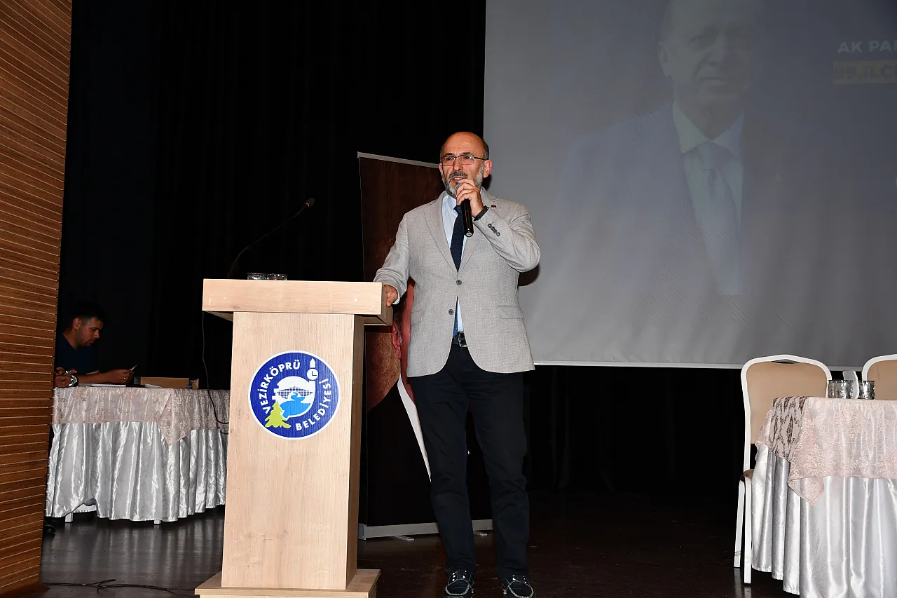 AK Parti Vezirköprü'de 99. Danışma Meclisi toplantısını gerçekleştirdi