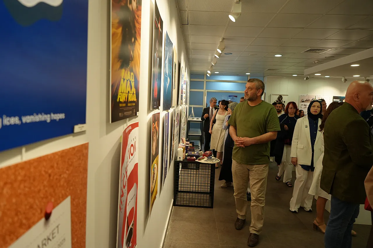 OMÜ'de 62 öğrenciden 168 eserlik mezuniyet sergisi açıldı