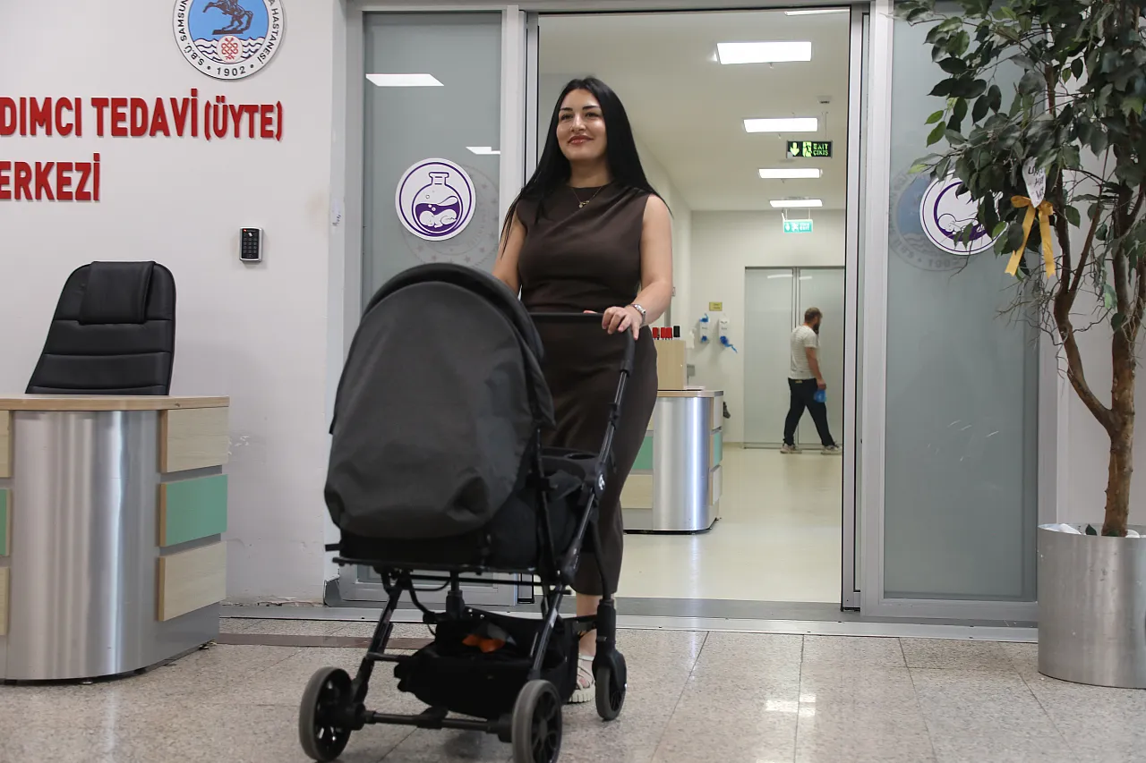 Samsun'da tüp bebek merkezinde 2,5 yılda 1600 hastaya tedavi