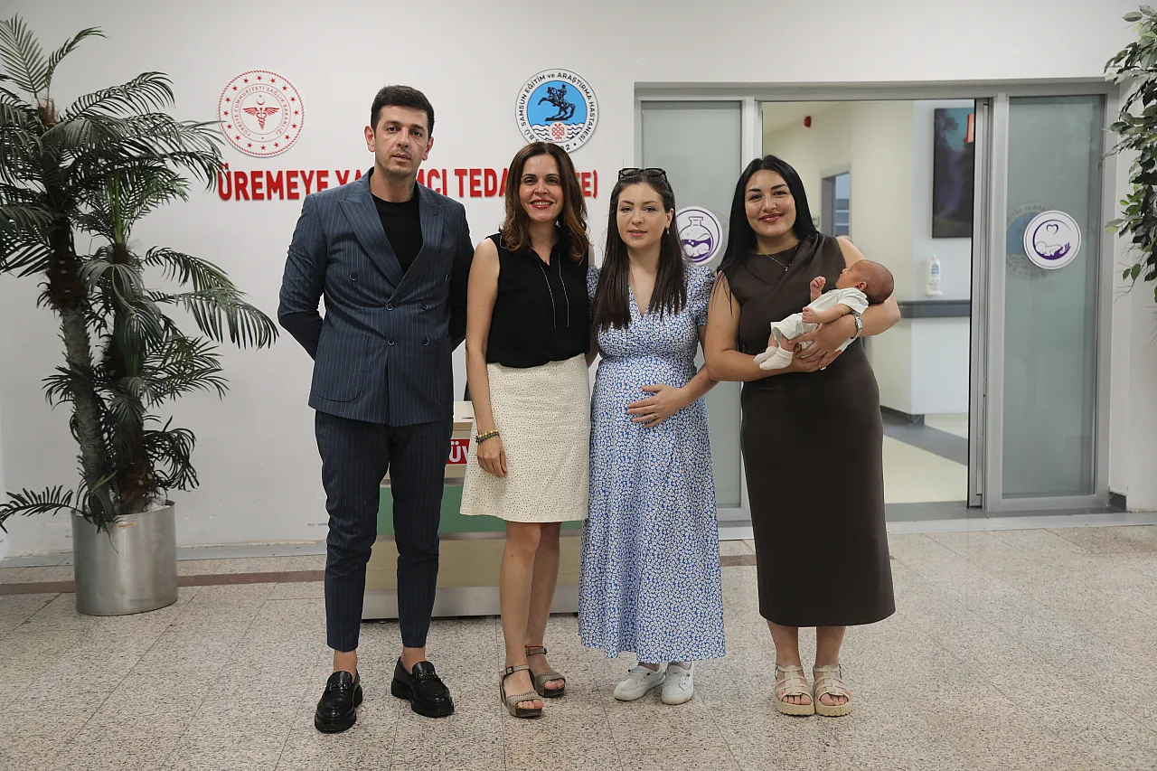 Samsun'da tüp bebek merkezinde 2,5 yılda 1600 hastaya tedavi