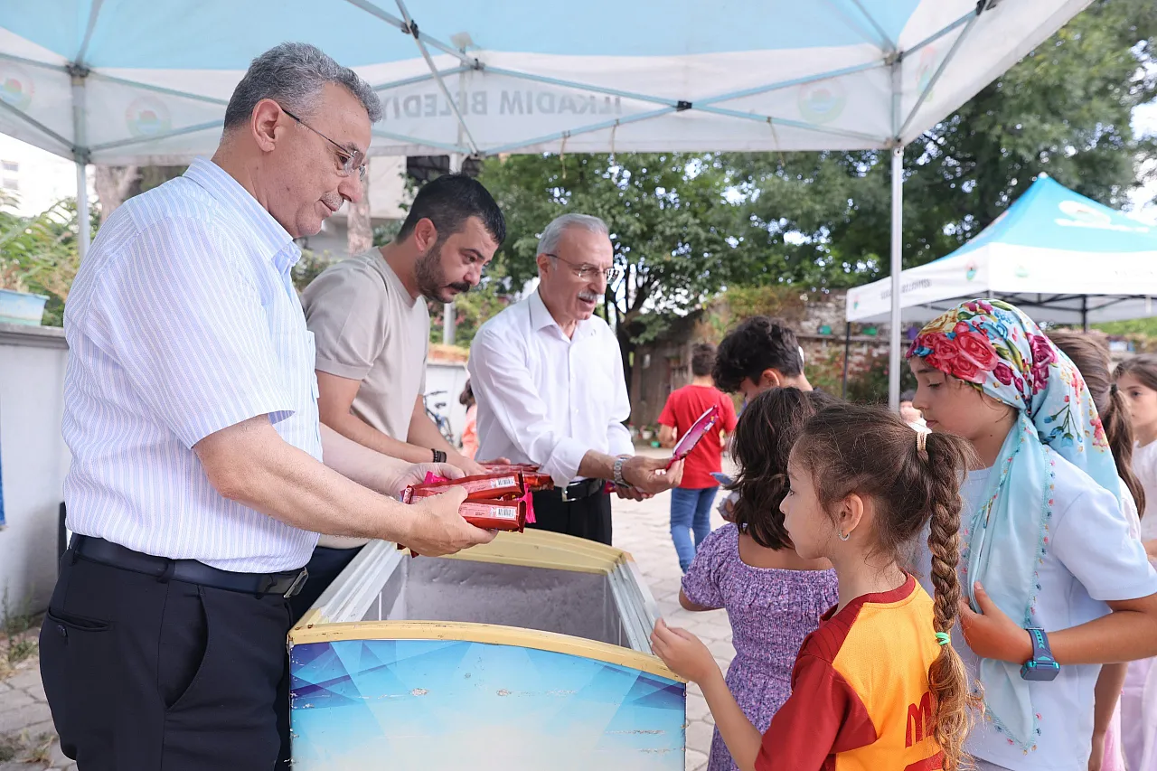 İlkadım'da camiler çocukların neşesiyle şenleniyor