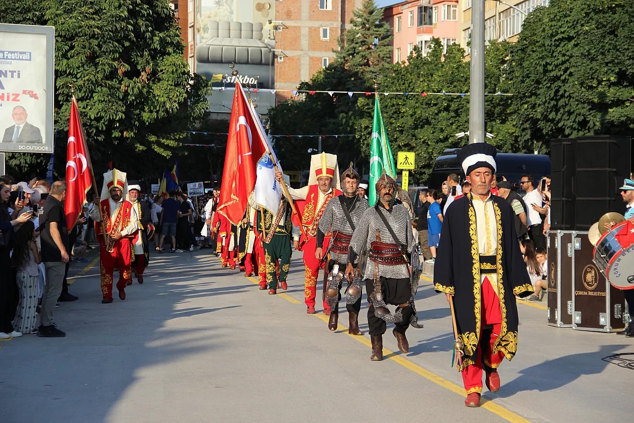 Hitit festivali coşkuyla başladı