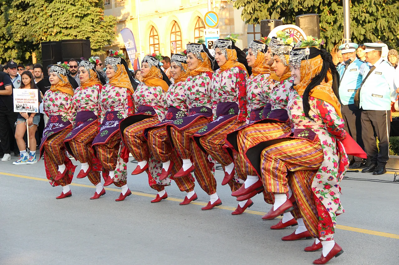 Hitit festivali coşkuyla başladı