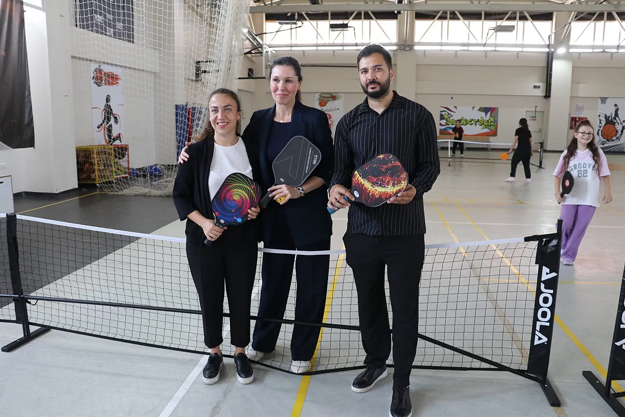 Samsun'da pickleball etkinliği düzenlendi
