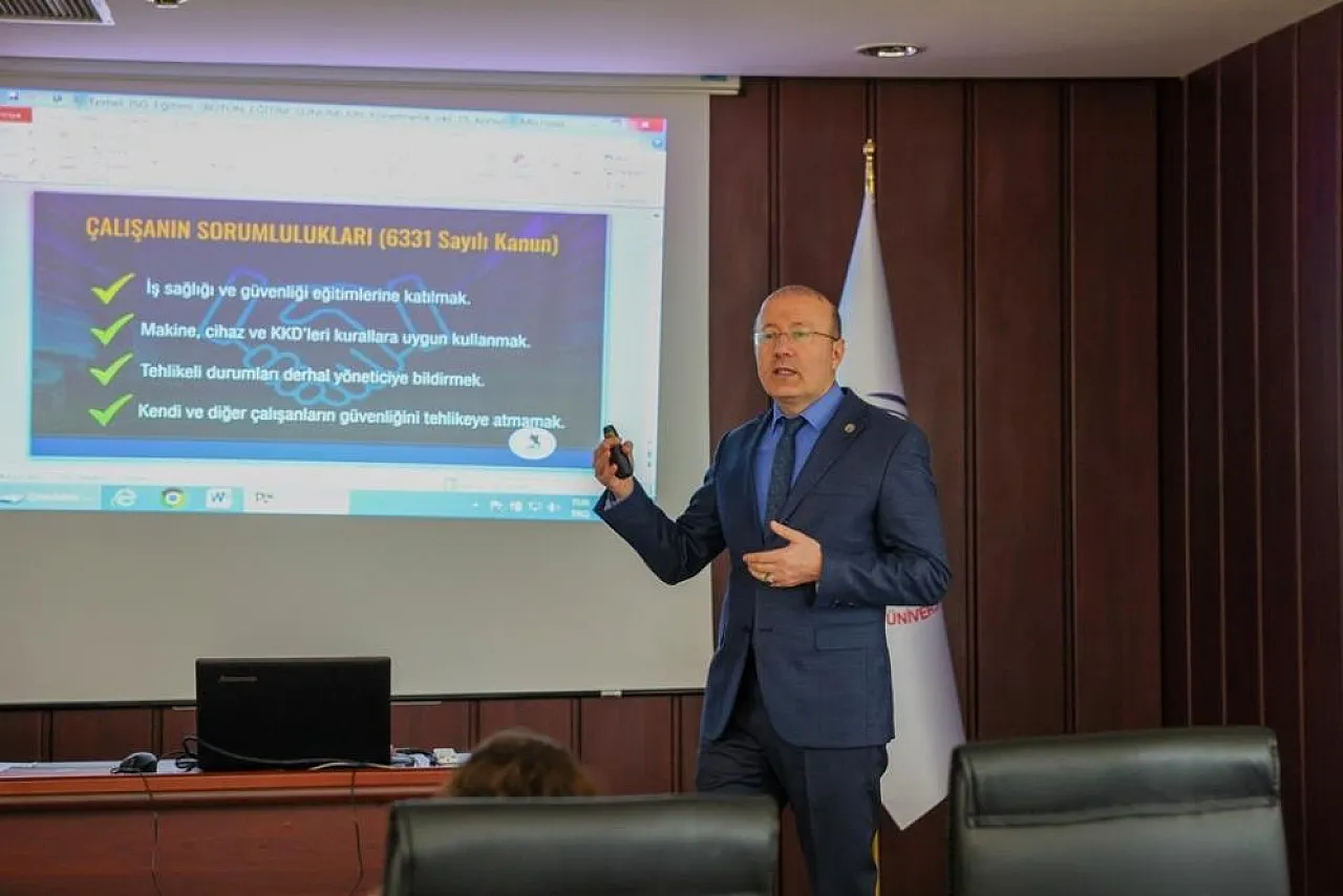 OMÜ'de İş Sağlığı ve Güvenliği seferberliği! 2026 eğitimleri hız kesmiyor