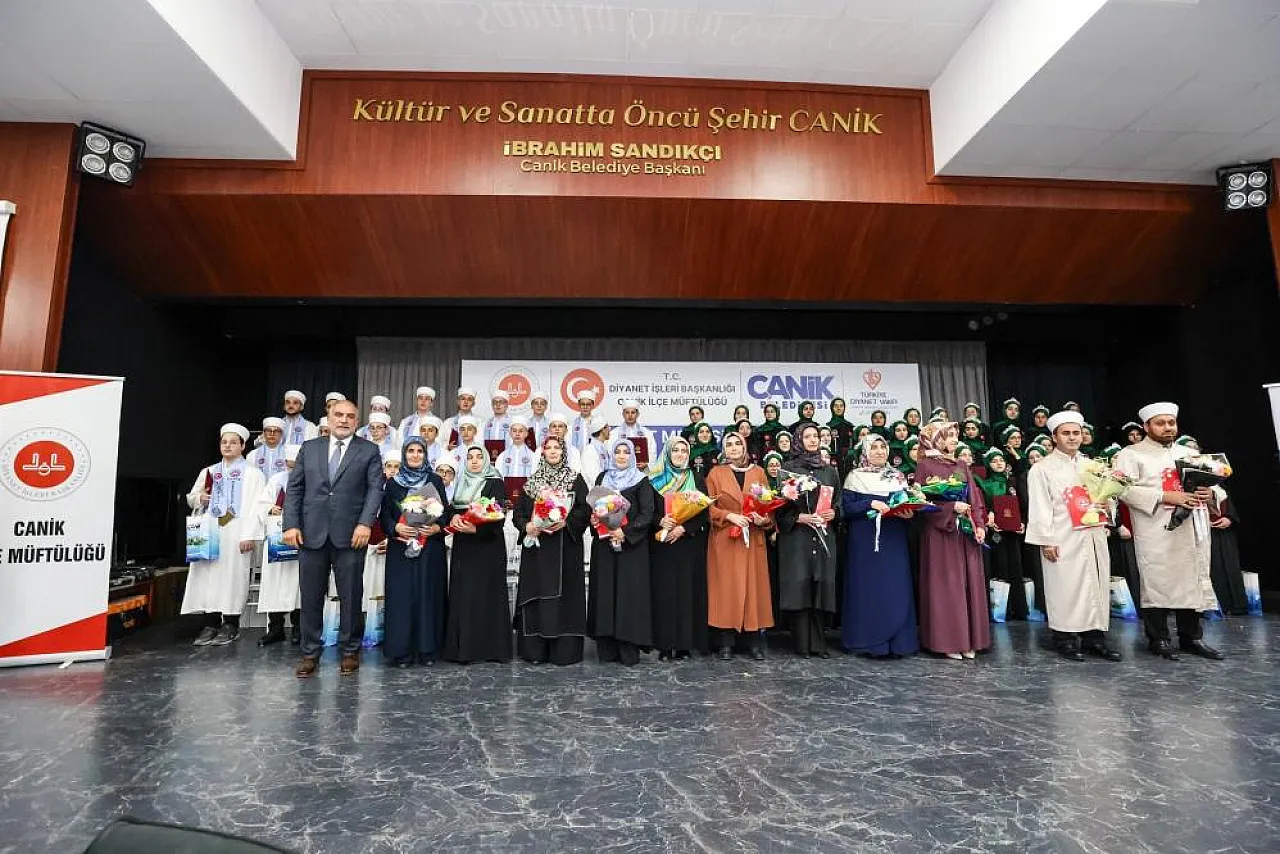Samsun'da 62 hafız için icazet gururu