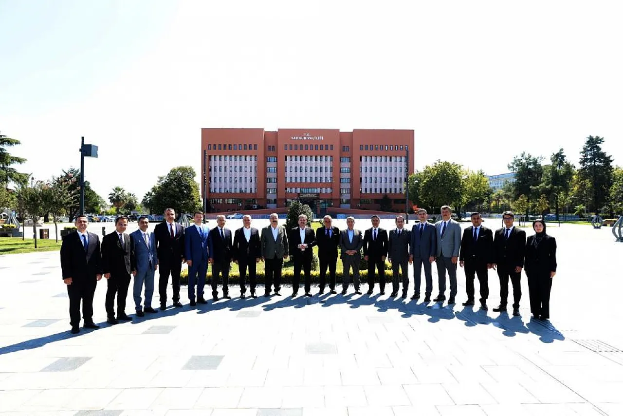 Cumhurbaşkanı Erdoğan'ın Samsun ziyareti öncesi hazırlık toplantısı