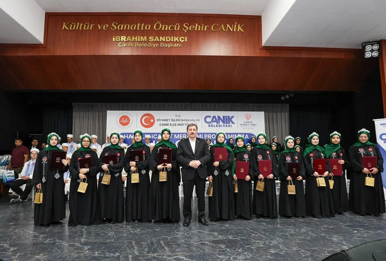 Samsun'da 62 hafız için icazet gururu