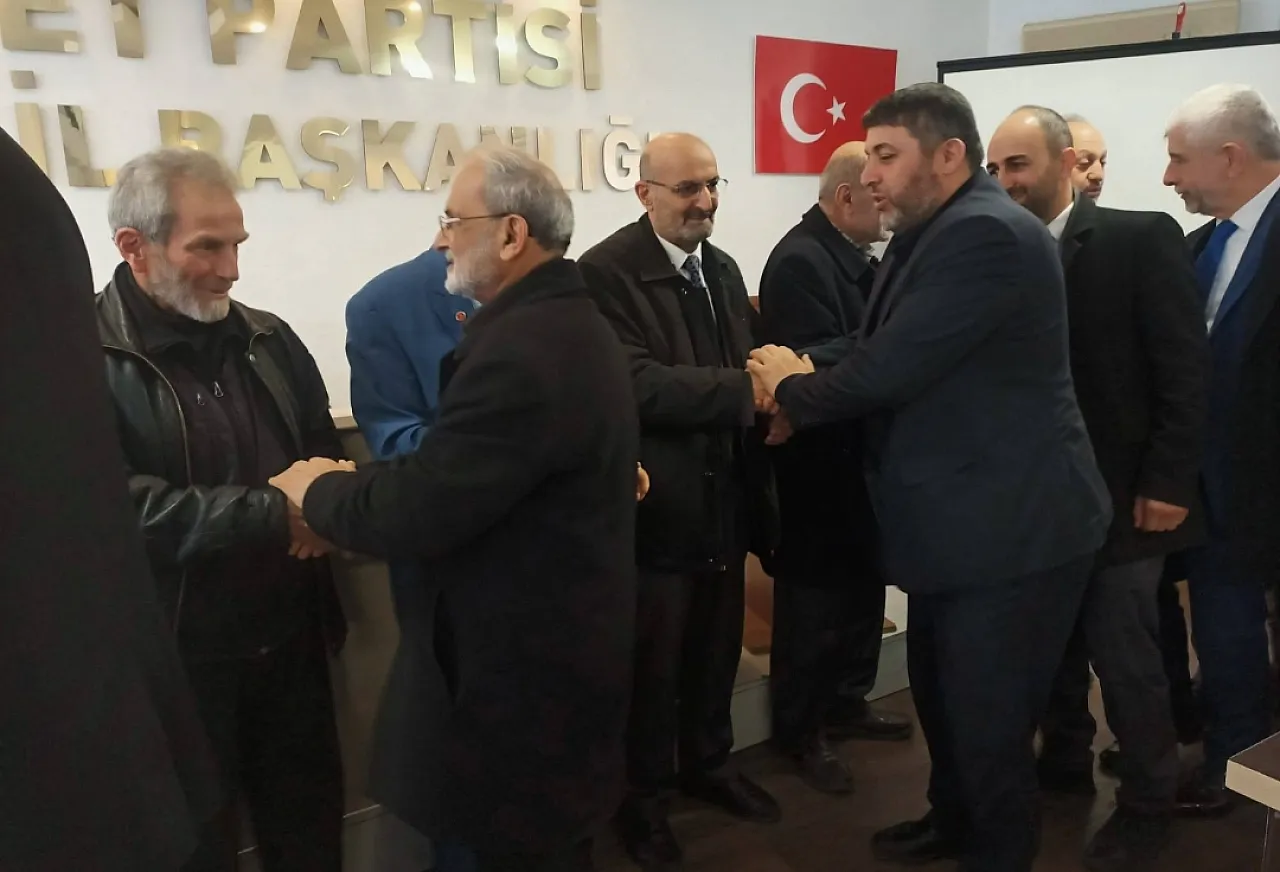 Saadet Partisi Samsun'da Bayramlaşma Programı Düzenledi