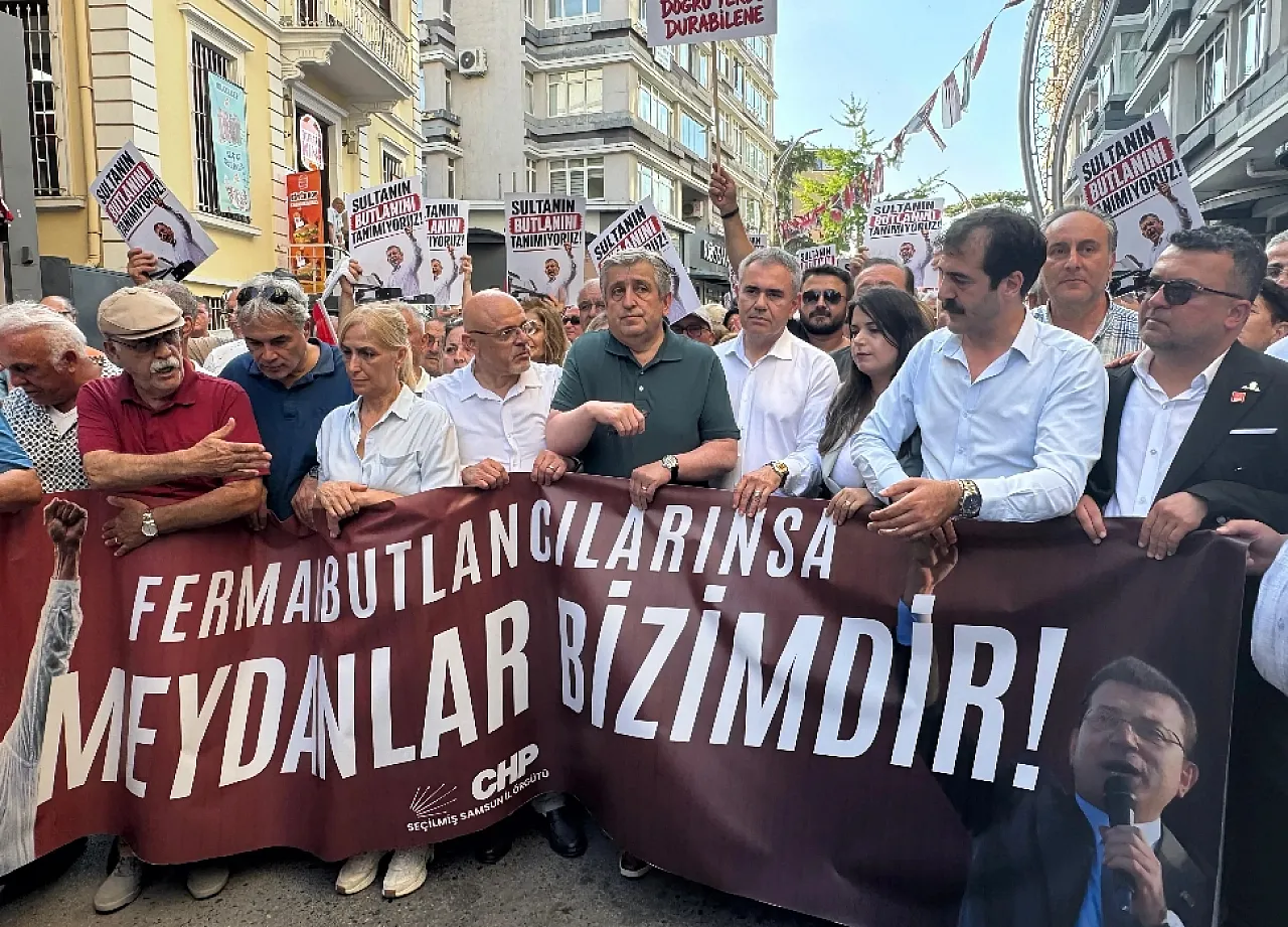 CHP Samsun'dan İradeye Sahip Çıkıyoruz Yürüyüşü