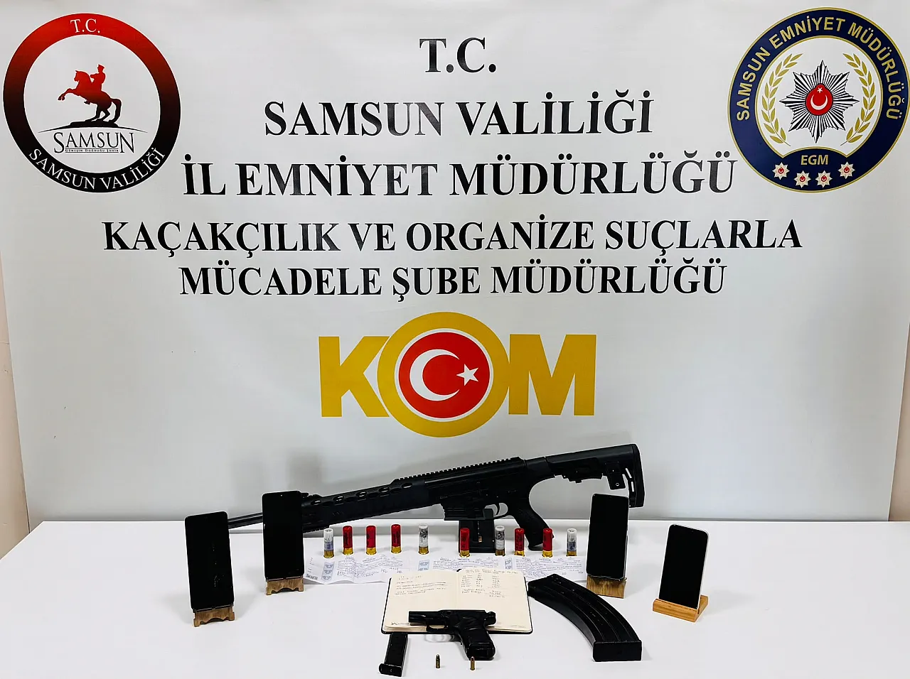 Samsun'da mali suç örgütüne operasyon: 4 gözaltı