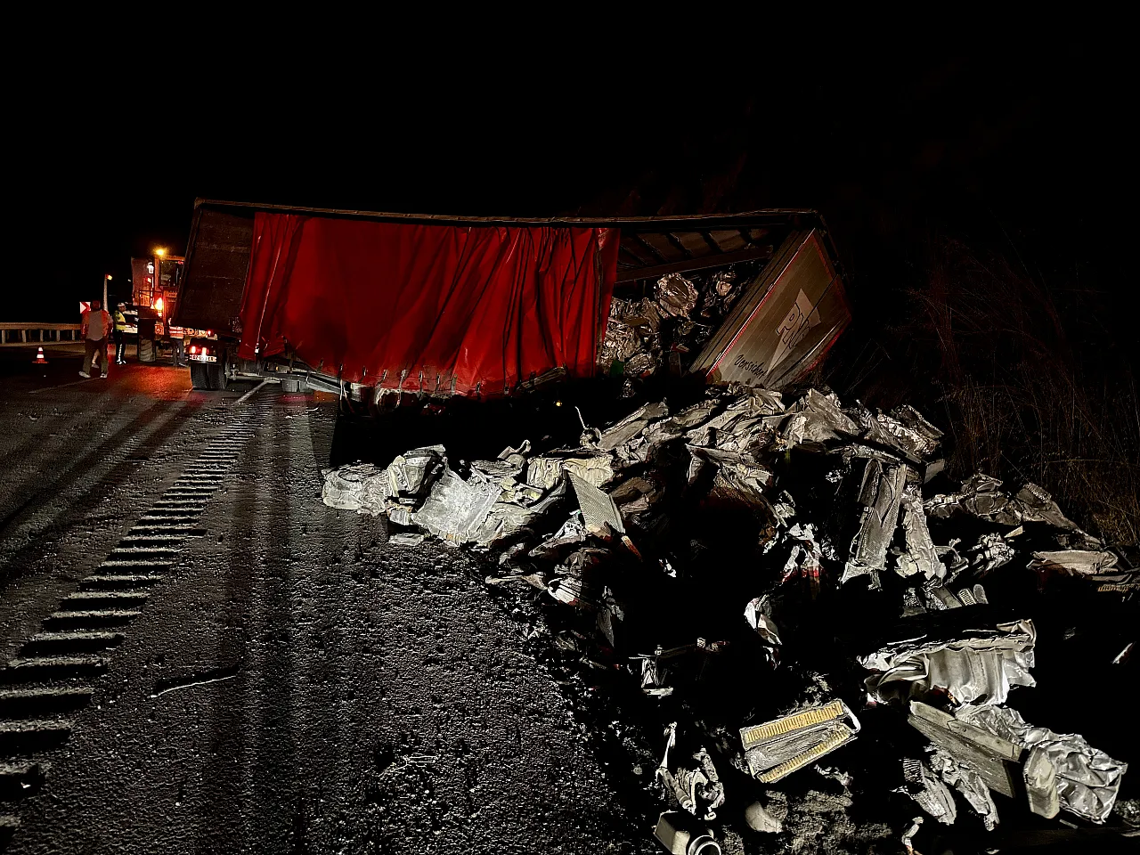 Samsun-Ankara yolunda korkutan kaza