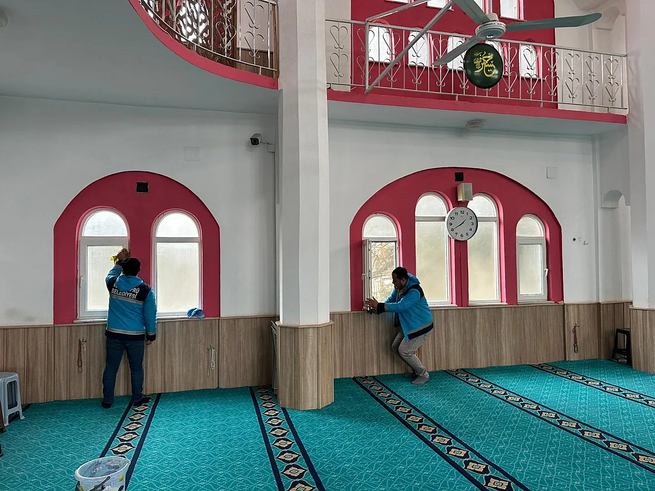 Vezirköprü'nün camileri ramazan ayına hazırlanıyor