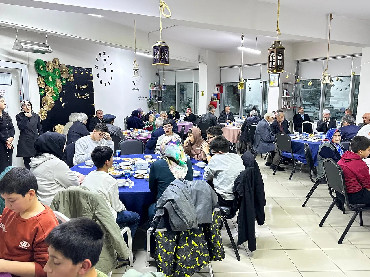 Alaçam'da şehit aileleri ve gaziler aynı sofrada buluştu