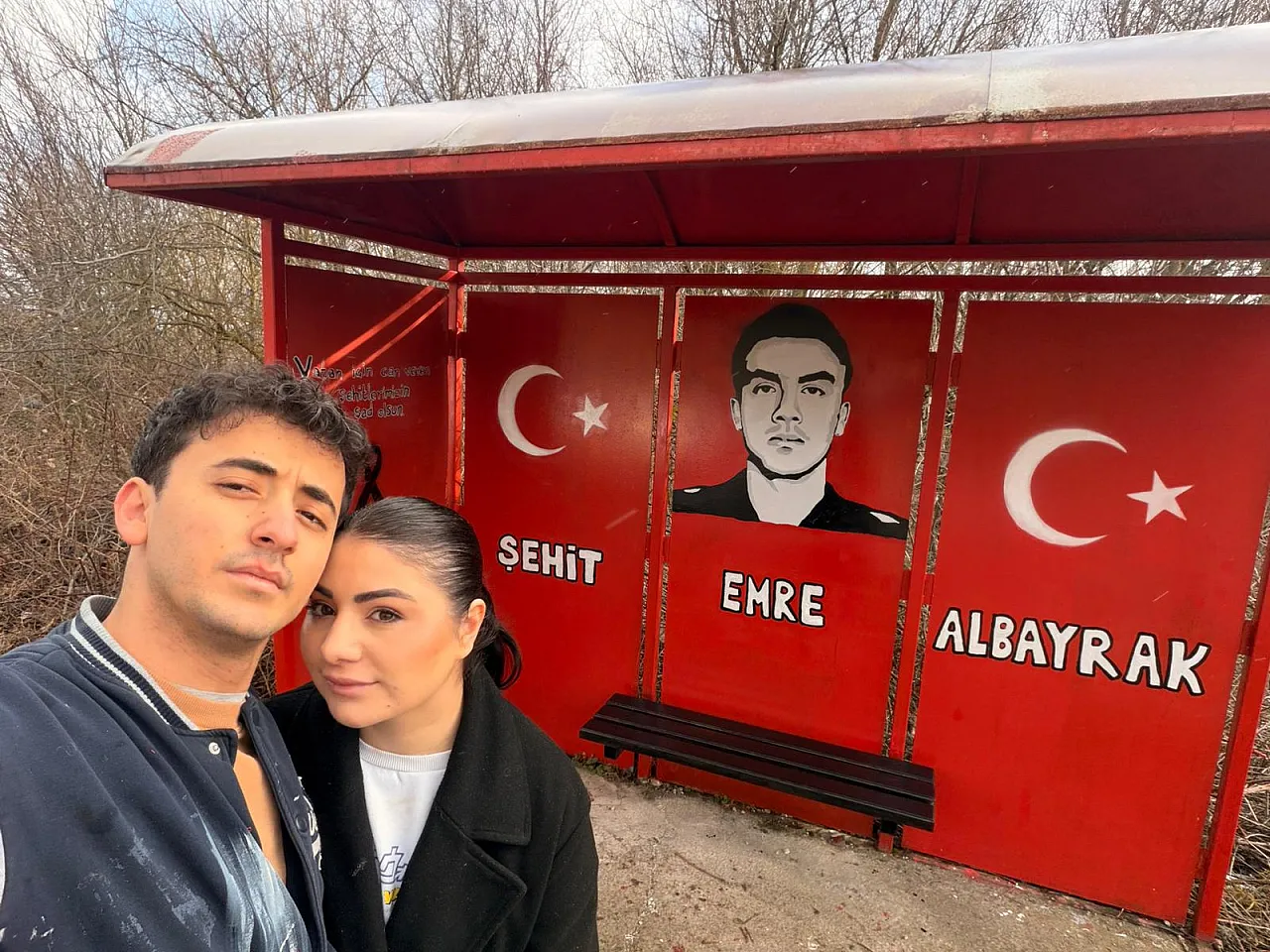 Ladik'te Şehidin Baba Evine Giden Yol Artık Daha Anlamlı