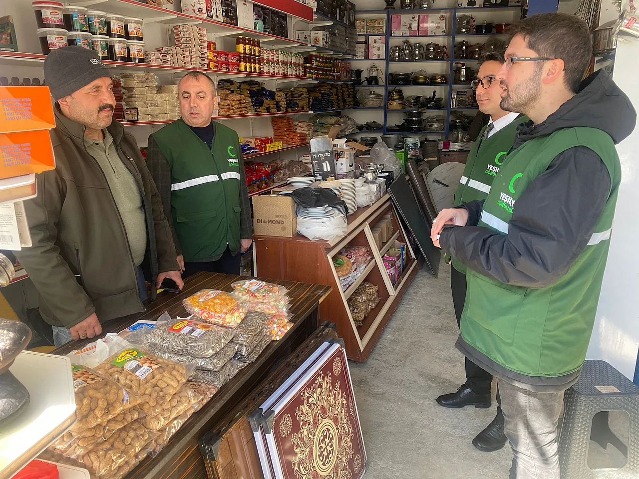 asarcık'ta esnafa bağımlılık uyarısı