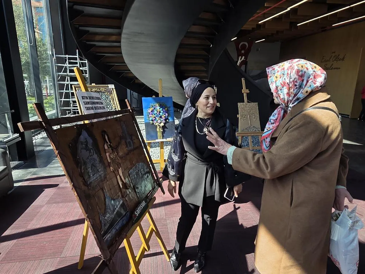 Samsun'da atık deriler hayat buluyor