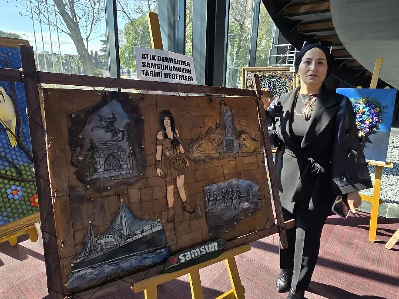 Samsun'da atık deriler hayat buluyor