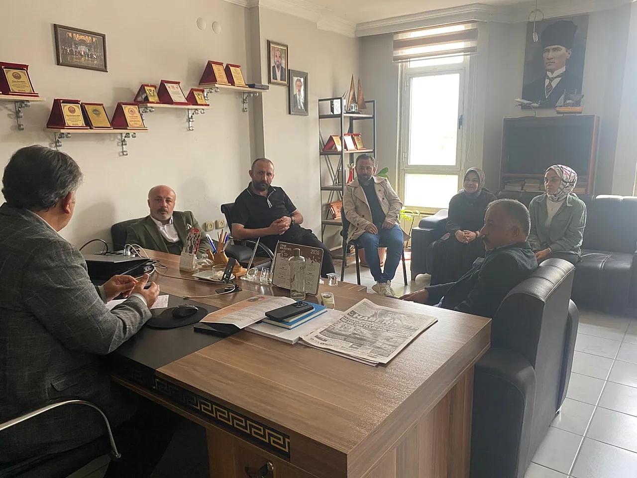 Anahtar Parti'denHaber Expres Gazetesine ziyaret